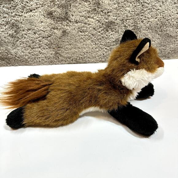 Douglas Roxy Red Fox Plush Toy Stuffed Animal 14” Lying Pup Child Kids Adults - Picture 3 of 9